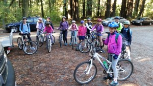 Girl Scouts Troop 10423 ready to ride